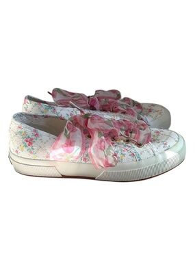Superga x LoveShackFancy Floral Low Top Shoes Size 6